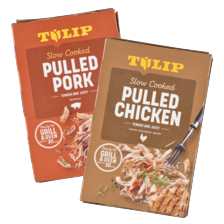 Tulip pulled pork of pulled chicken